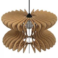 CEILING LIGHT LAMP 3D PRINT AND LASER CUT FILES MODEL 12