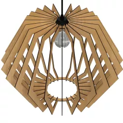 CEILING LIGHT LAMP 3D PRINT AND LASER CUT FILES MODEL 15