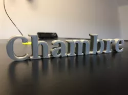 Chambre word for door