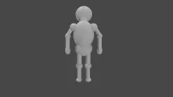 character for 3D modeling