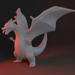 Charizard Rage Version1-1 3D print model