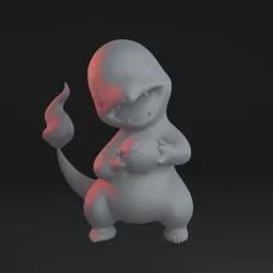Charmander 3D print model