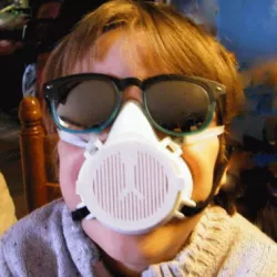 Child protection face mask