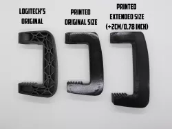 Clamp for Logitech G25/G27/G29