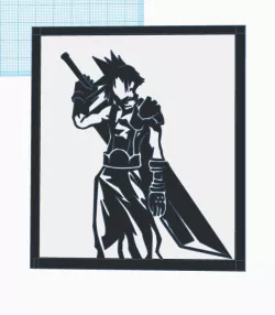 CLAUD STRIFE PAINTING