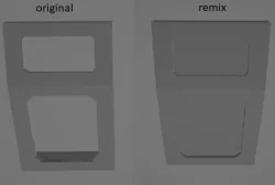 Closed Front Panels for "Borderlands Red Loot Chest"