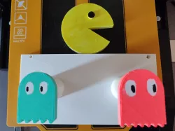 Coat rack pac-man