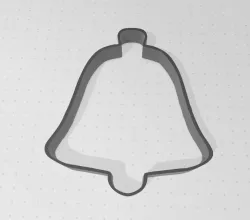 cookie cutter pack, bell, topper, snowman