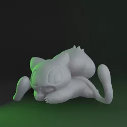 Cute Bulbasaur 3D print model