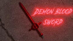 Demon blood sword