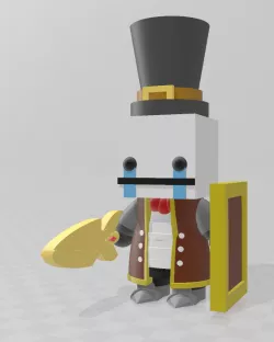 depressed dapper gentleman