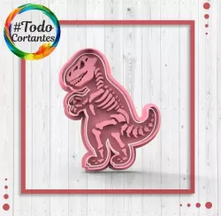 Dinosaur t rex skeleton cutter