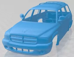 Dodge Durango 1997 Printable Body Car