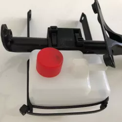 Double overflow bottle holder