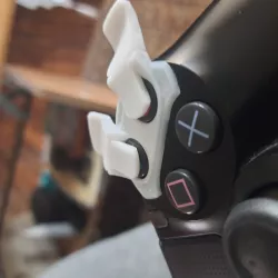 Dualshock4 button lever