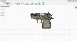 Dumb deagle Gun Prop