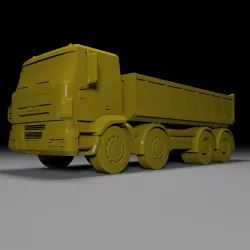 Dump Truck Inveco for Print