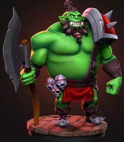 DURORK - THE COOL ORC (STATUE)