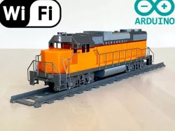 EMD GP38/39-inspired freight locomotive for OS-Railway