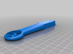 extended drone arm with 155mm