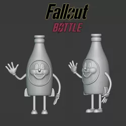 Fallout Nuka World Bottle figure