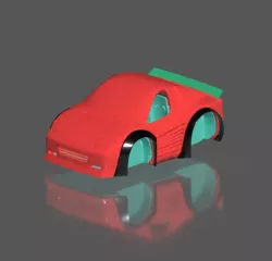 Ferrari Testarossa LB Walk Q Scale Mini Car