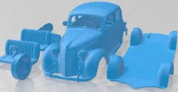 Fiat 1100 B 1949 Pintable Car