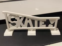 Finger Board Tech Deck Bent Skate Skateboard Rail
