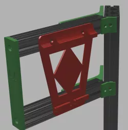 Fire Tablet mount for my simracing rig sidemount