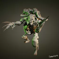 Flesh orc killer necrotic flayed ones robot