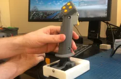 Flight sim Joystick with Hall effect sensors and Arduino
