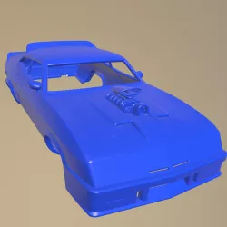 FORD FALCON GT COUPE INTERCEPTOR MAD MAX 1979 PRINTABLE CAR BODY