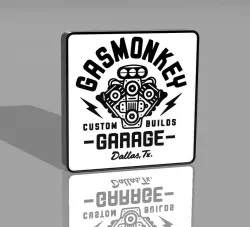 gas monkey lamp