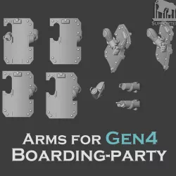 Gen 4 Boarding party arms (Ver.1 fix / Ver.2 Update)
