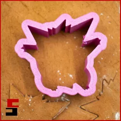 Gengar Pokémon cookie cutter