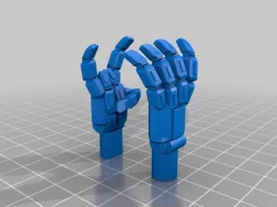 Giant Lego PBS Man alternate hands