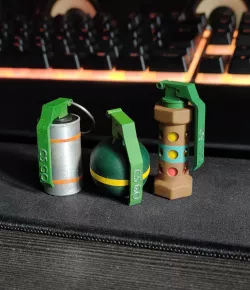 Granades Keychain Pack