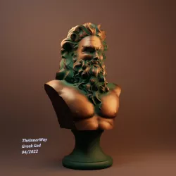 Greek God Sculpture