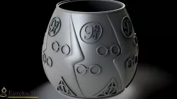 Harry Potter flower pot