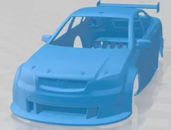 Holden Commodore V8 Supercar 2012 Printable Body Car