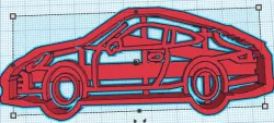 Hot Wheels Autito Car Car Auto and Logo Cookie Cutter Cookie Cutter