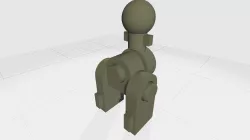 Hresvelgr Back up Torso-Waist Joint 3D printing files