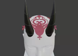 Ibaraki Douji Berseker Horns and Head Piece Fate inspired
