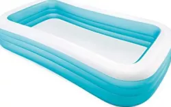 Inflatable pool drain assistant