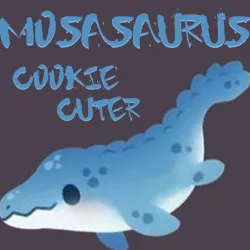 Jurassic World Mosasaurus - Cookie Cutter