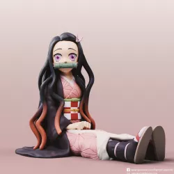 Kamado Nezuko(Kimetsu no Yaiba)
