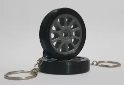 Key ring Rin - Rim (10 arms)