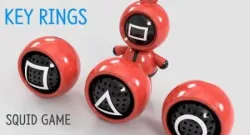 key ring squid game