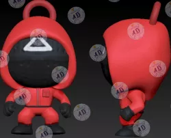 keychain squid game