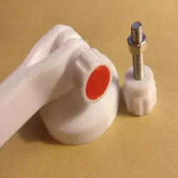 Knob for bolt with OpenSCAD
